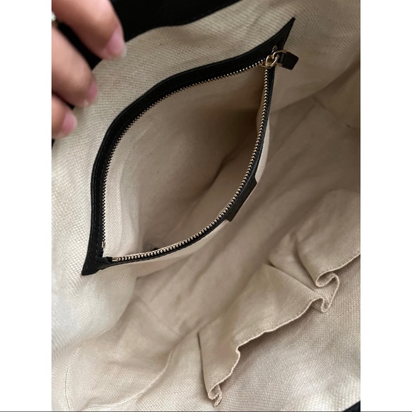 Gucci Black Lambskin Leather Soho Tote EUC with dust bag - Picture 5 of 8